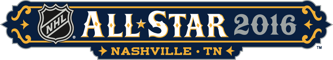NHL All-Star Game 2016 Wordmark Logo t shirts iron on transfers